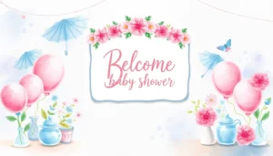 How to Create a Memorable Baby Shower Welcome Sign That Wows Guests