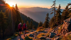 Hiking in lush forests offers scenic trails and outdoor adventure for enthusiasts in Indonesia.