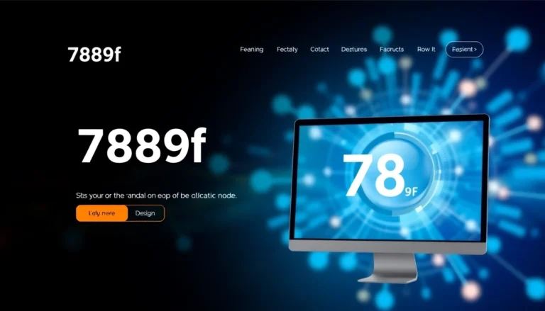 789f: Your Trusted Platform for Innovative Digital Solutions