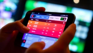 Laser247 Online sports betting platform with user-friendly mobile interface and live odds in action.