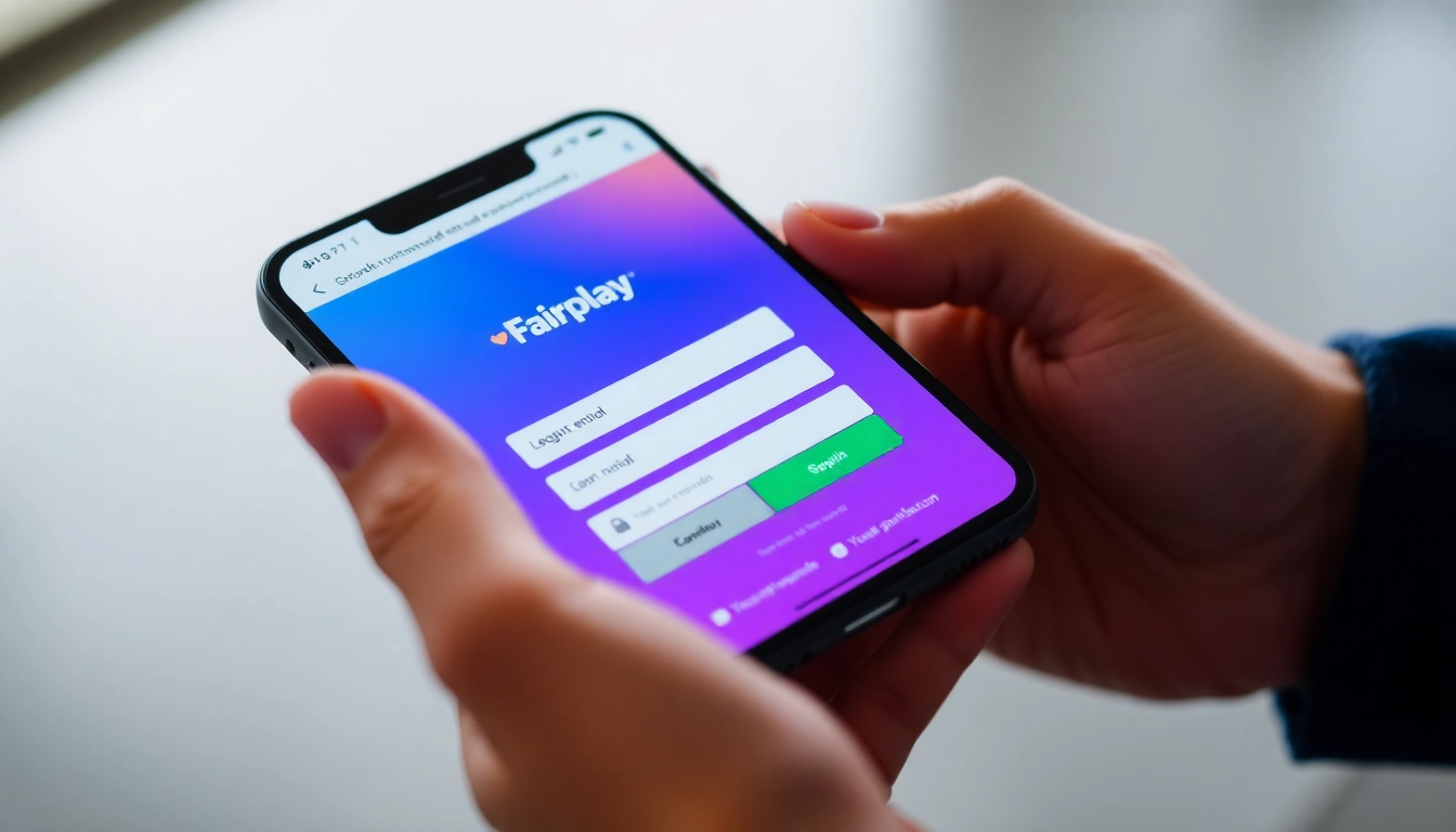 Step-by-step fairplay login screen showing secure entry points for effortless access to sports betting and casino games, designed for users in India.