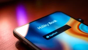 Mahadev book login process on mobile device showing secure interface, guiding users effortlessly into their betting account.