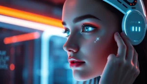 AI girlfriend engaging in a natural, unfiltered NSFW chat with realistic expressions and immersive digital environment.