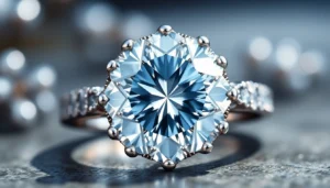 Luxurious diamond engagement rings in various styles with sparkling diamonds and elegant