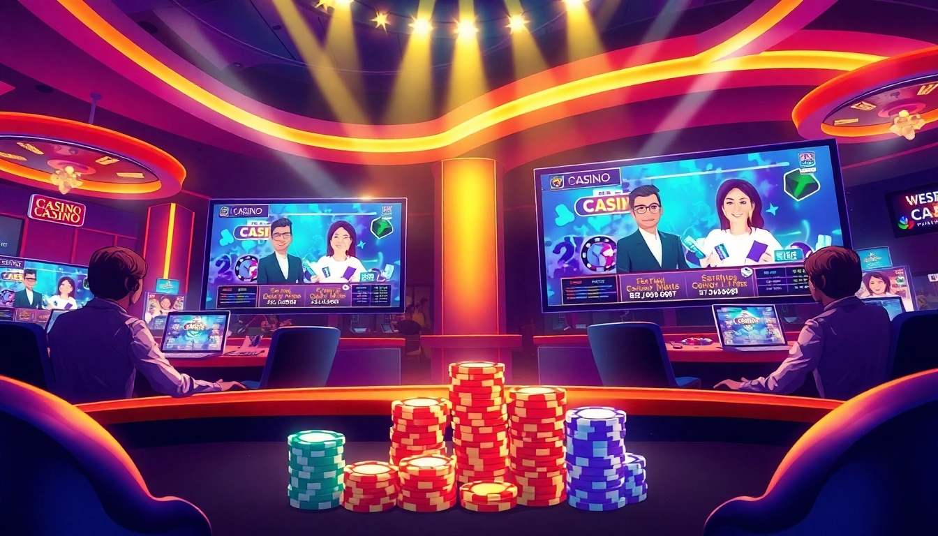 Professional Canl casino siteleri platform with live dealers, modern interfaces, and colorful